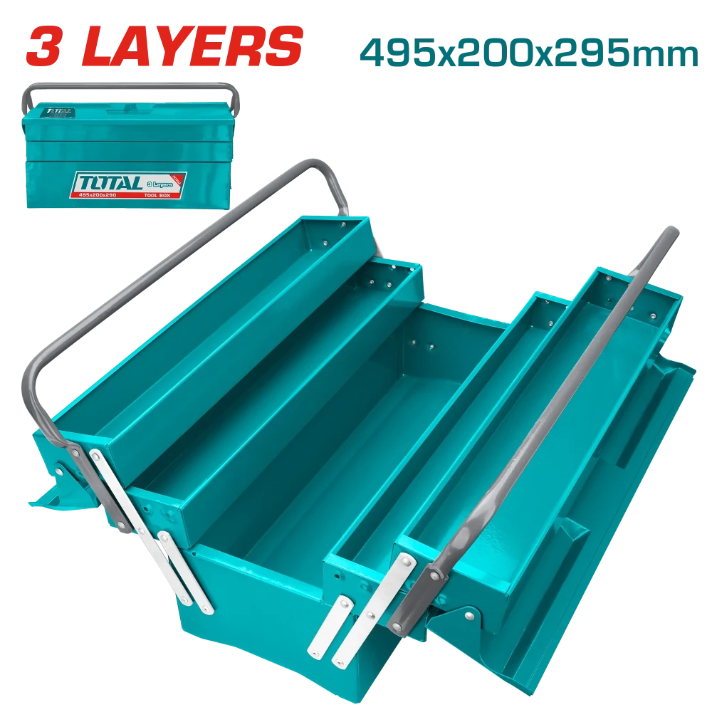 TOTAL THT10701 TOOL BOX 3 LAYERS