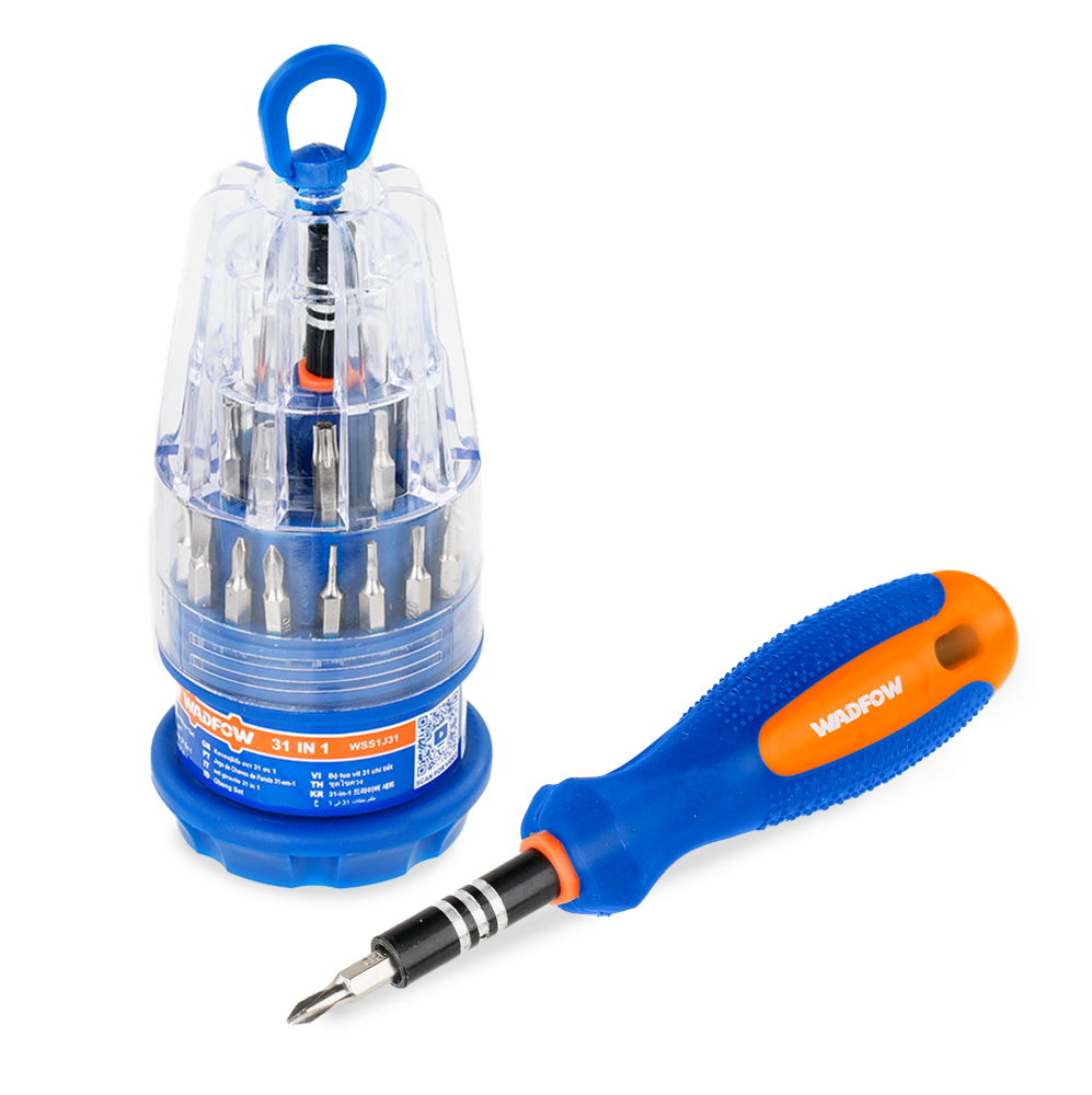 WADFOW  PRECISION SCREWDRIVER SET (31-IN-1)