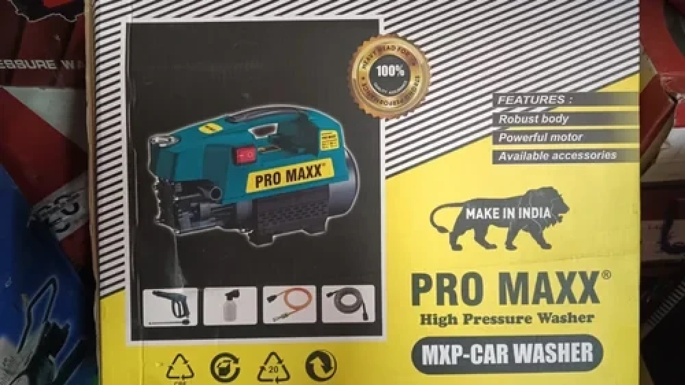 PRO MAXX HIGH PRESSURE CAR WASHER 2500 WATT
