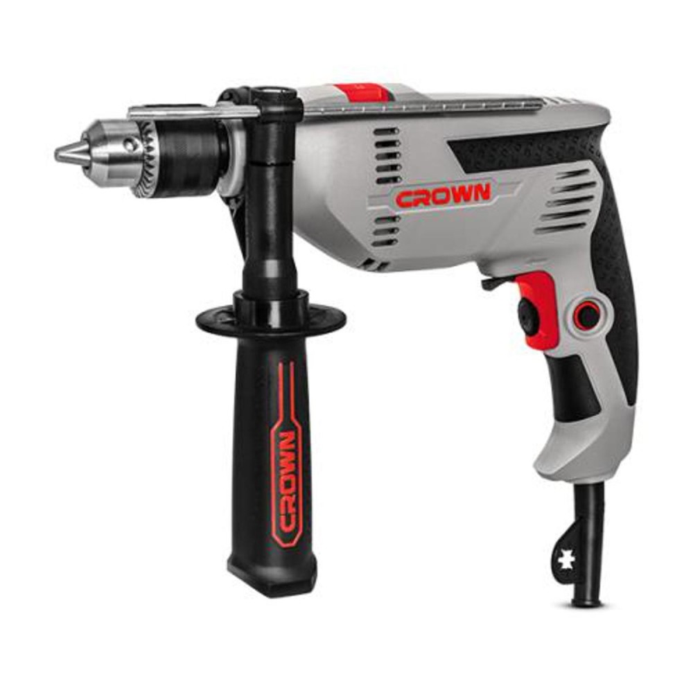 CROWN CT10128 IMPACT DRILL 600 WATT 13MM