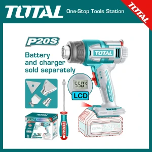 TOTAL TBLI2003 CORDLESS HEAT GUN 20V INDUSTRIAL
