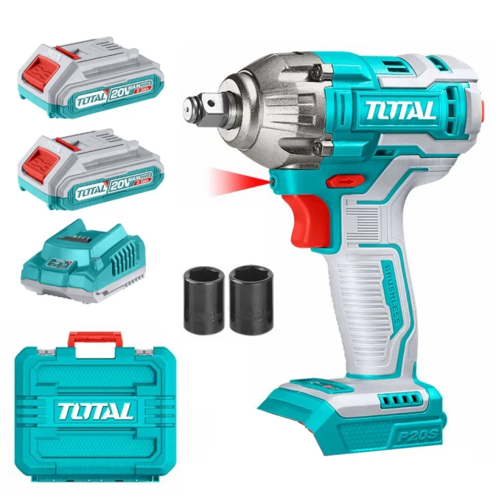 TOTAL TIWLI2038 LITHIUM-ION IMPACT WRENCH 20V