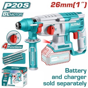 TOTAL LITHIUM-ION ROTARY HAMMER 20V (WITH B and C)