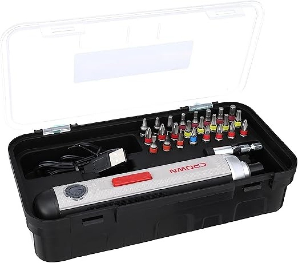 CROWN CORDLESS SCREWDRIVER 3.6V (LI-on 2 Ah)