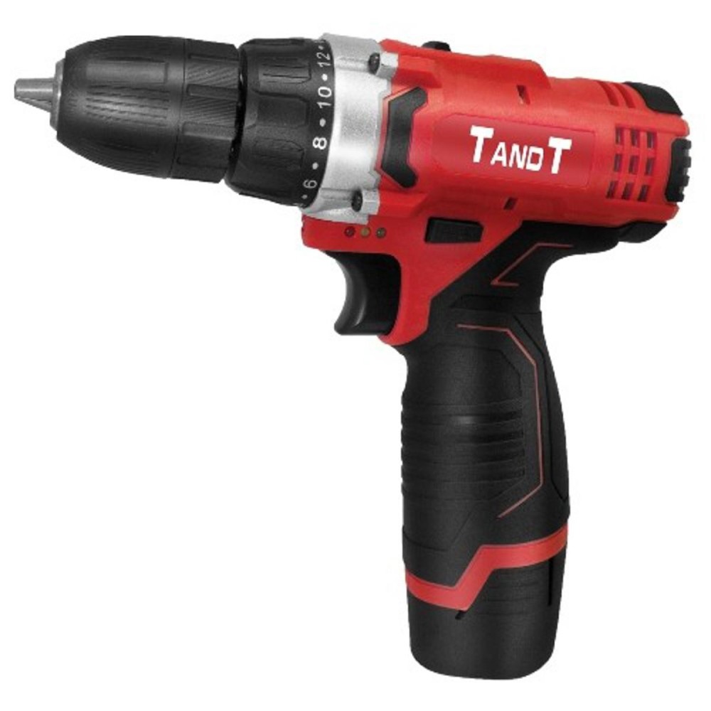 T AND T CORDLESS DRILL 12V 2000mAH