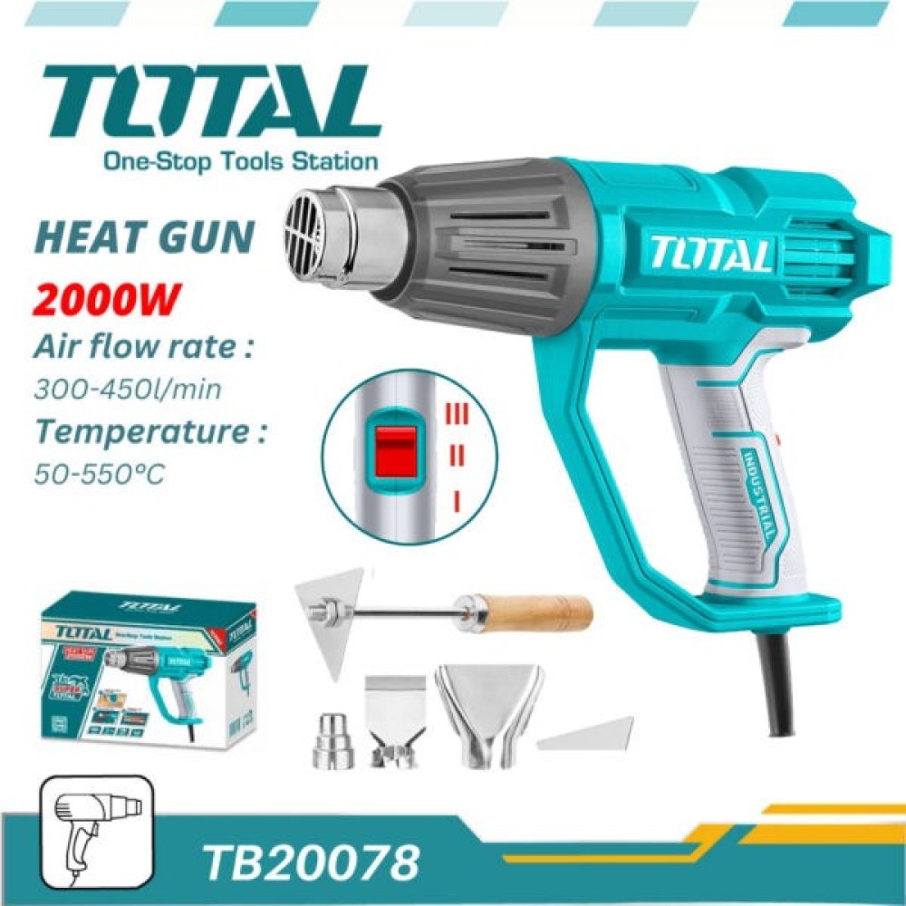TOTAL 2000 WATT HEAT GUN