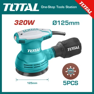TOTAL 320 WATT ROTARY SANDER 125MM