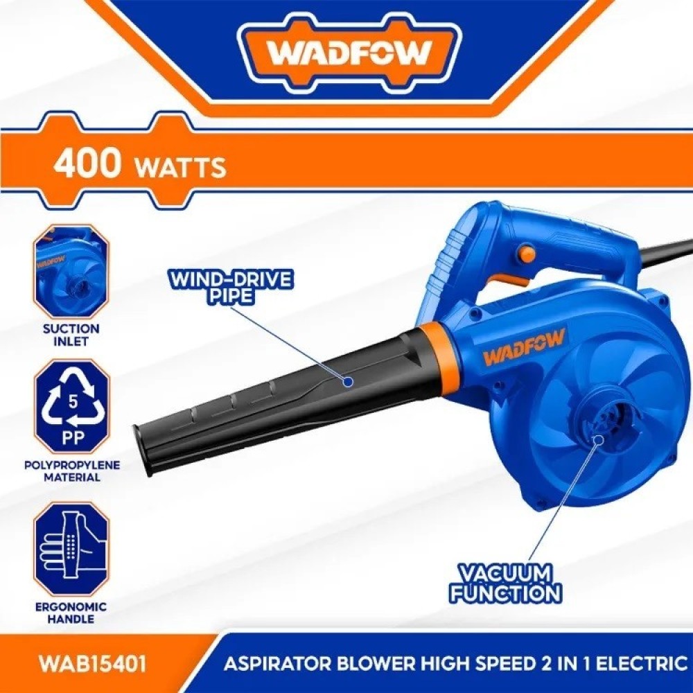 WADFOW ASPIRATOR BLOWER 400 WATT