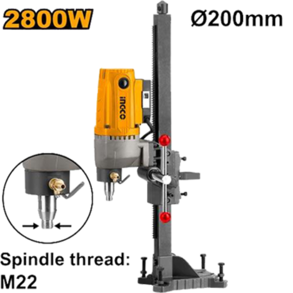 INGCO DDM28001 DIAMOND DRILLING MACHINE 2800 WATT